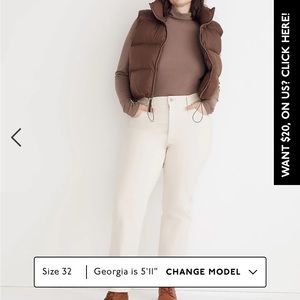 perfect vintage straight jean canvas wash